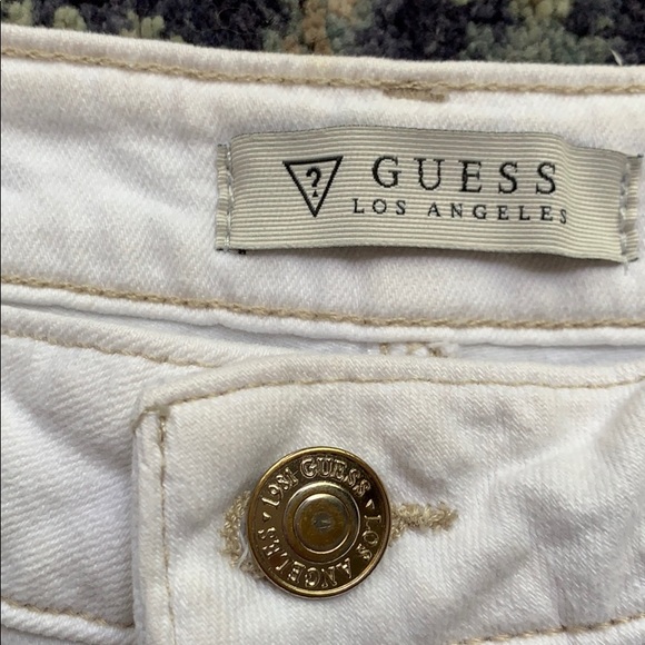 White denim shorts - Picture 2 of 5